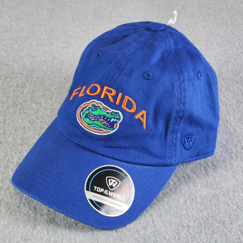 Florida Gators UF Baseball Hat Adult Blue Top Of The World Adjustable‎ Cap